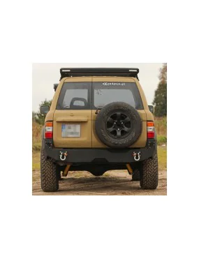 Zderzak tylny stalowy Nissan Patrol Y61 97-04 More 4x4