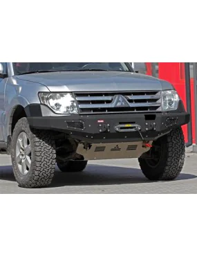 Zderzak przedni stalowy Mitsubishi Pajero 4 V80 More 4x4
