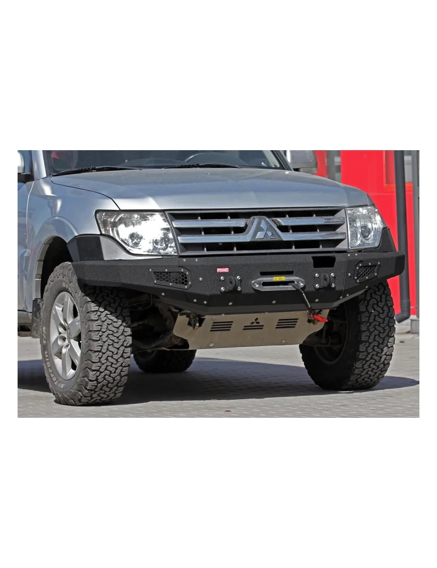 Zderzak przedni stalowy Mitsubishi Pajero 4 V80 More 4x4