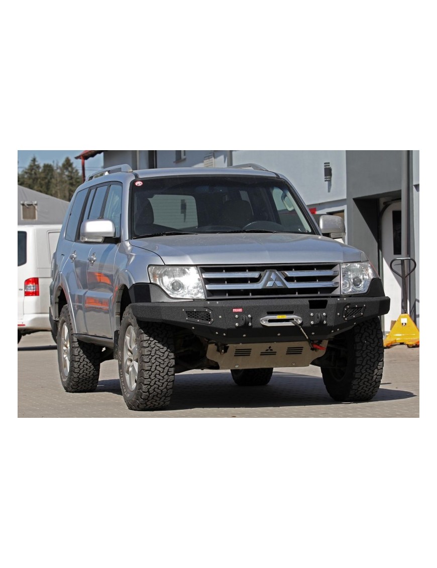 Zderzak przedni stalowy Mitsubishi Pajero 4 V80 More 4x4