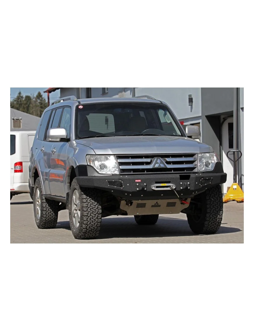Zderzak przedni stalowy Mitsubishi Pajero 4 V80 More 4x4