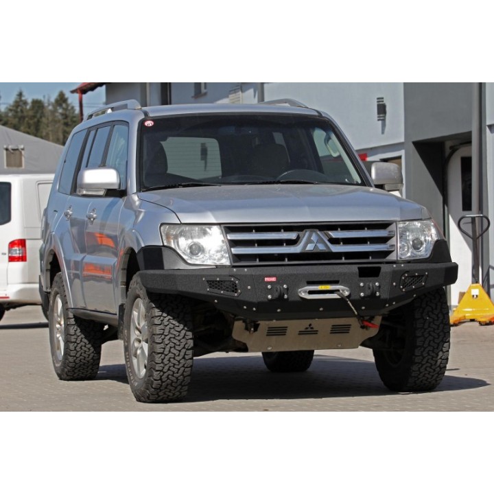 Zderzak przedni stalowy Mitsubishi Pajero 4 V80 More 4x4