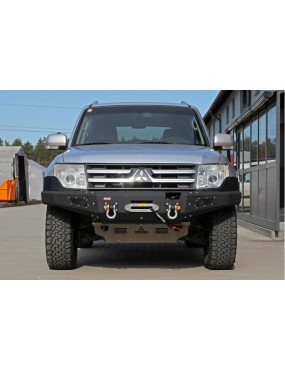Zderzak przedni stalowy Mitsubishi Pajero 4 V80 More 4x4
