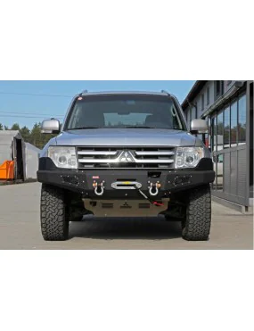 Zderzak przedni stalowy Mitsubishi Pajero 4 V80 More 4x4