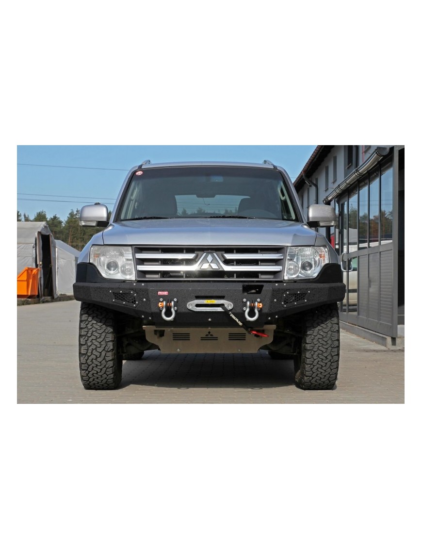 Zderzak przedni stalowy Mitsubishi Pajero 4 V80 More 4x4