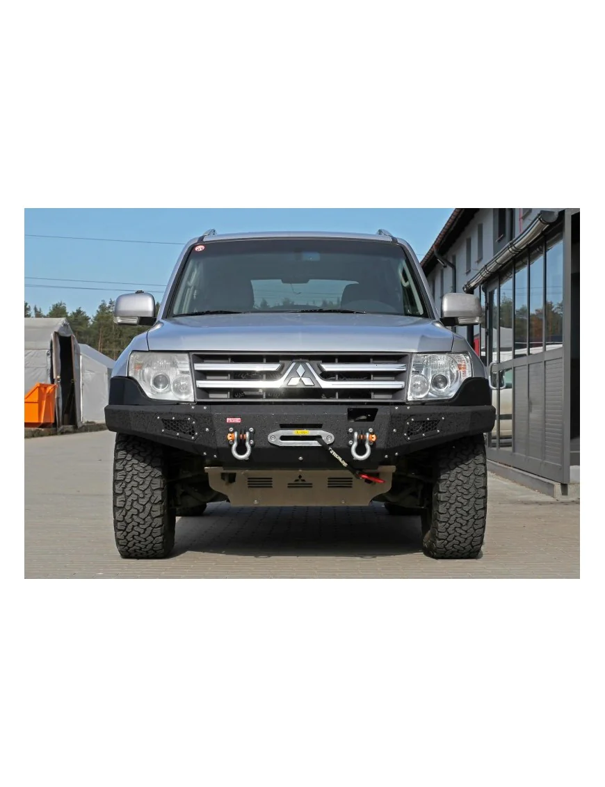Zderzak przedni stalowy Mitsubishi Pajero 4 V80 More 4x4