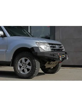 Zderzak przedni stalowy Mitsubishi Pajero 4 V80 More 4x4
