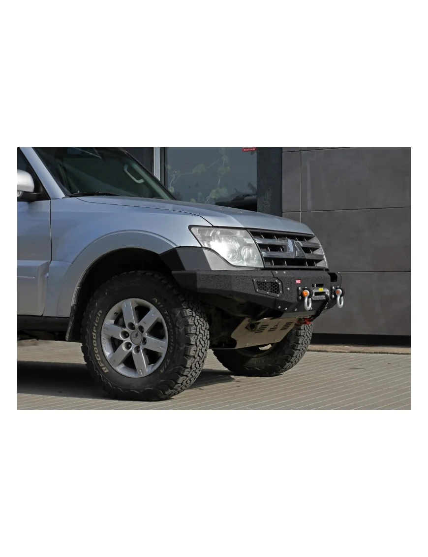 Zderzak przedni stalowy Mitsubishi Pajero 4 V80 More 4x4