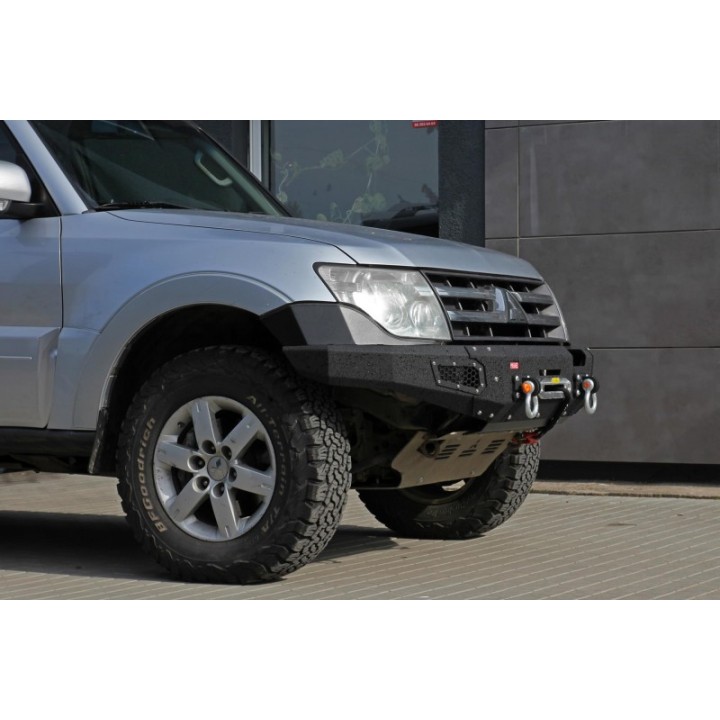 Zderzak przedni stalowy Mitsubishi Pajero 4 V80 More 4x4