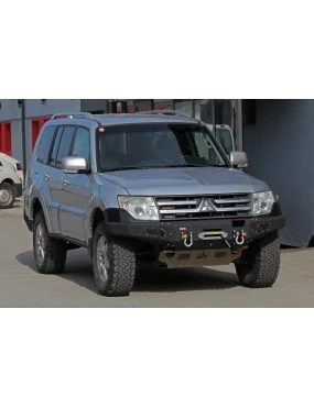 Zderzak przedni stalowy Mitsubishi Pajero 4 V80 More 4x4