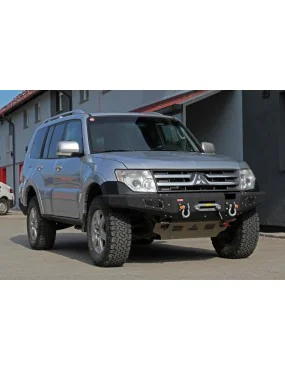 Zderzak przedni stalowy Mitsubishi Pajero 4 V80 More 4x4