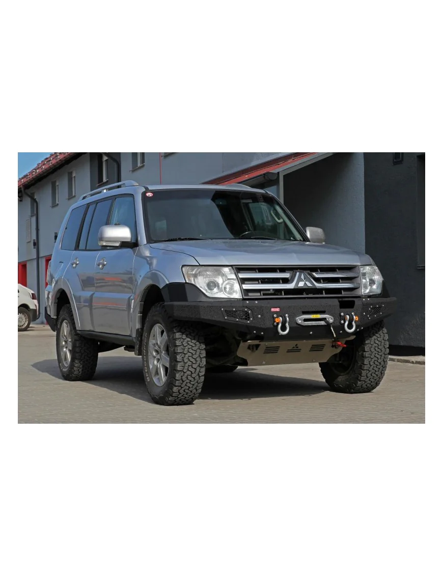 Zderzak przedni stalowy Mitsubishi Pajero 4 V80 More 4x4