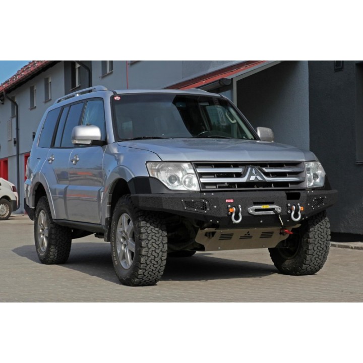 Zderzak przedni stalowy Mitsubishi Pajero 4 V80 More 4x4