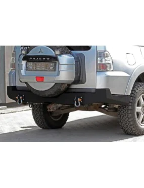 Zderzak tylny stalowy Mitsubishi Pajero 4 V80 long More 4x4