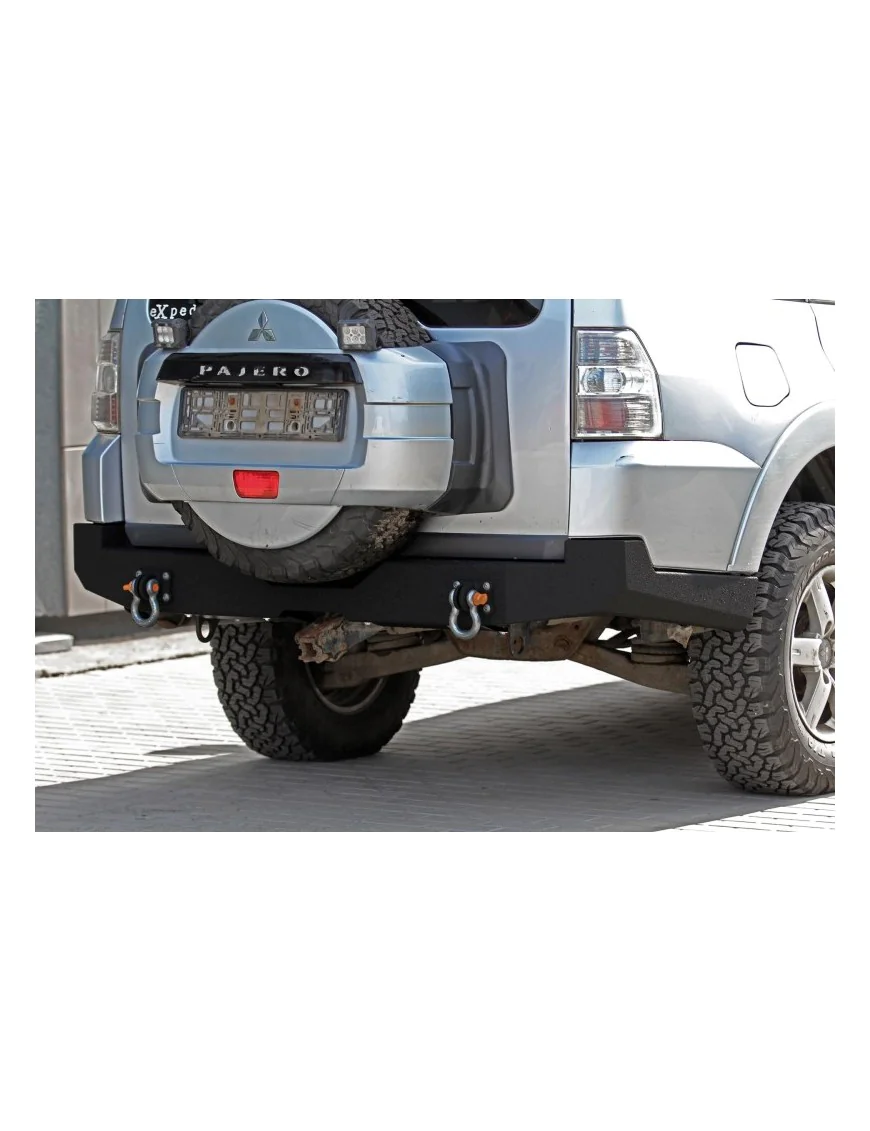 Zderzak tylny stalowy Mitsubishi Pajero 4 V80 long More 4x4