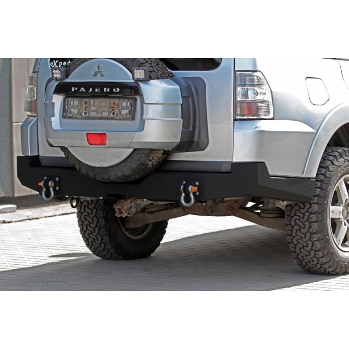 Zderzak tylny stalowy Mitsubishi Pajero 4 V80 long More 4x4