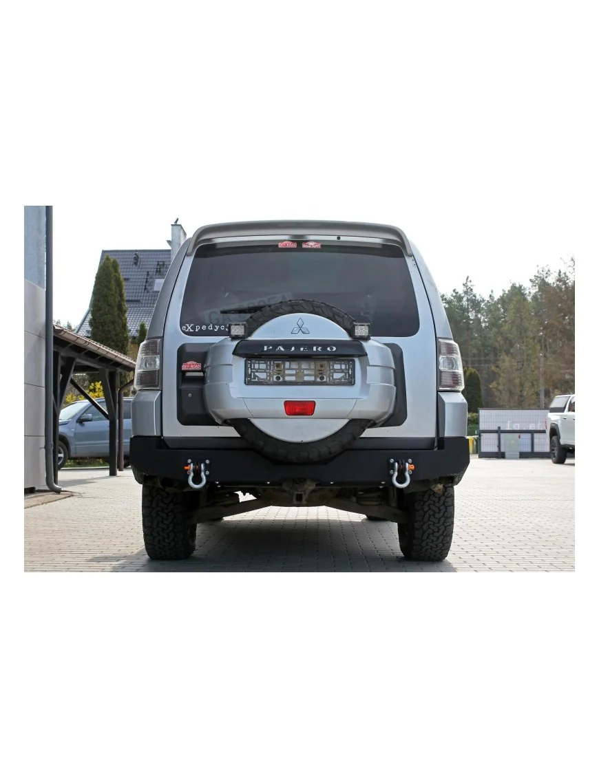 Zderzak tylny stalowy Mitsubishi Pajero 4 V80 long More 4x4