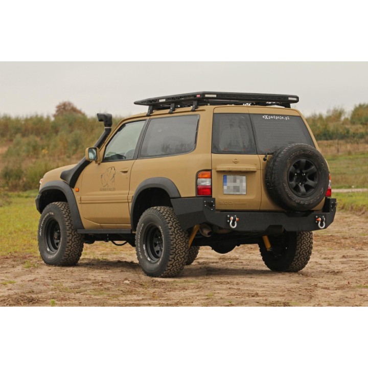 Bagażnik Dachowy Toyota Land Cruiser J80 z relingami - More4x4