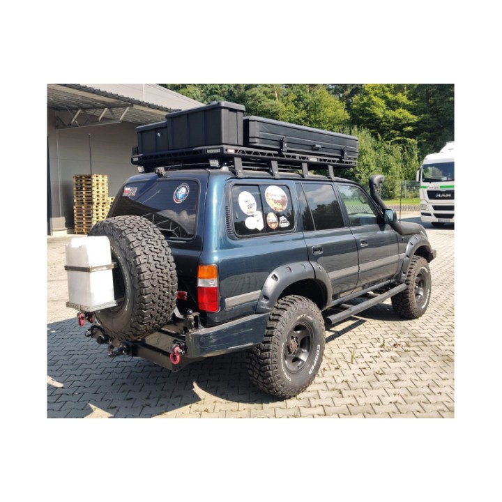Bagażnik Dachowy Toyota Land Cruiser J80 z relingami - More4x4