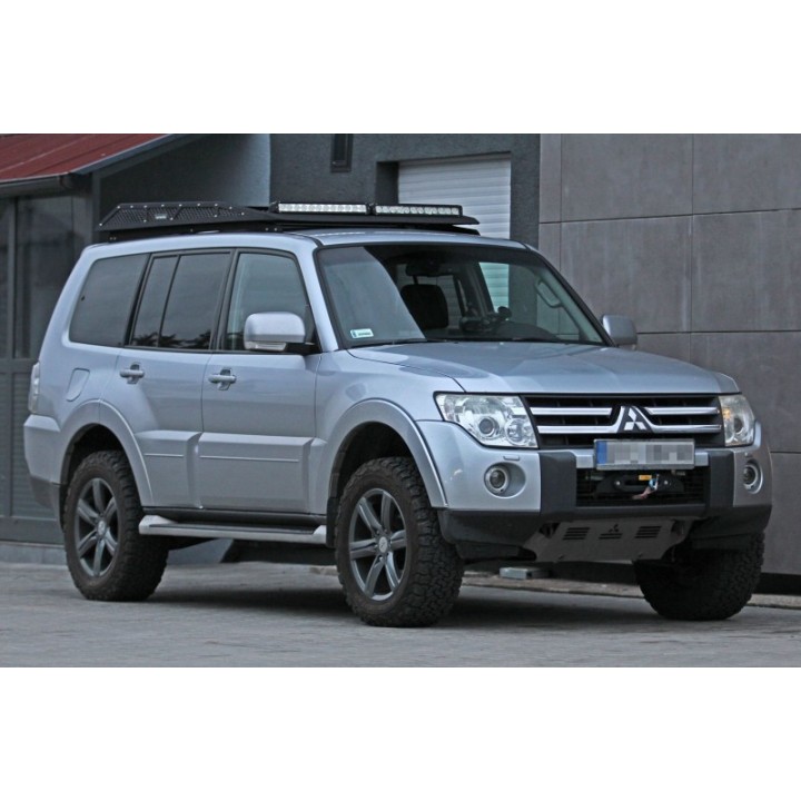Bagażnik Dachowy Mitsubishi Pajero 2 (V20) long, koszowy - More4x4