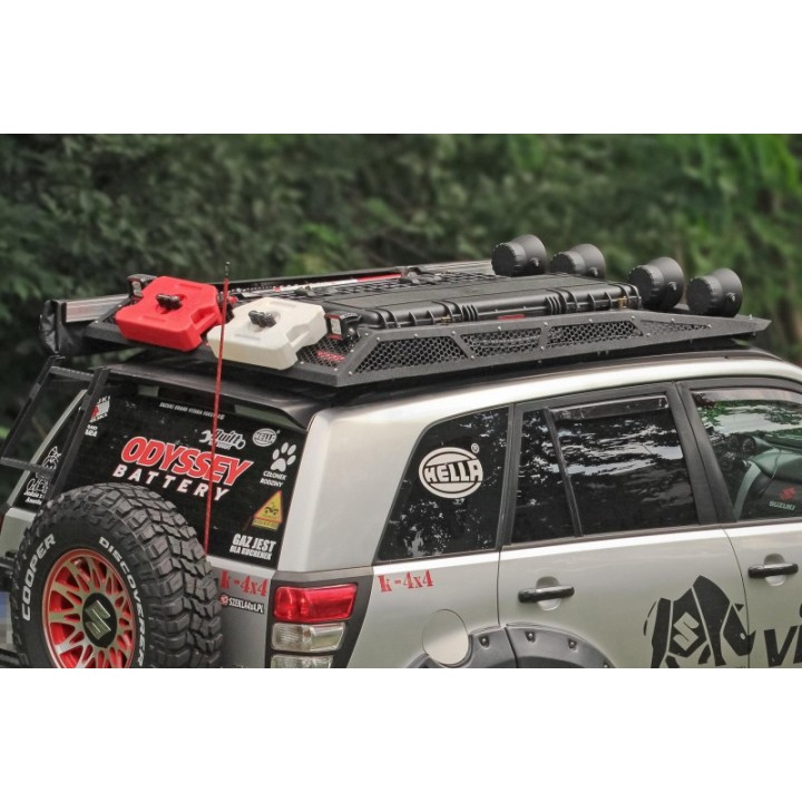 Bagażnik Dachowy Toyota Land Cruiser J80 z relingami, koszowy - More4x4