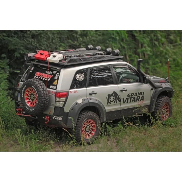 Bagażnik Dachowy Toyota Land Cruiser J80 z relingami, koszowy - More4x4