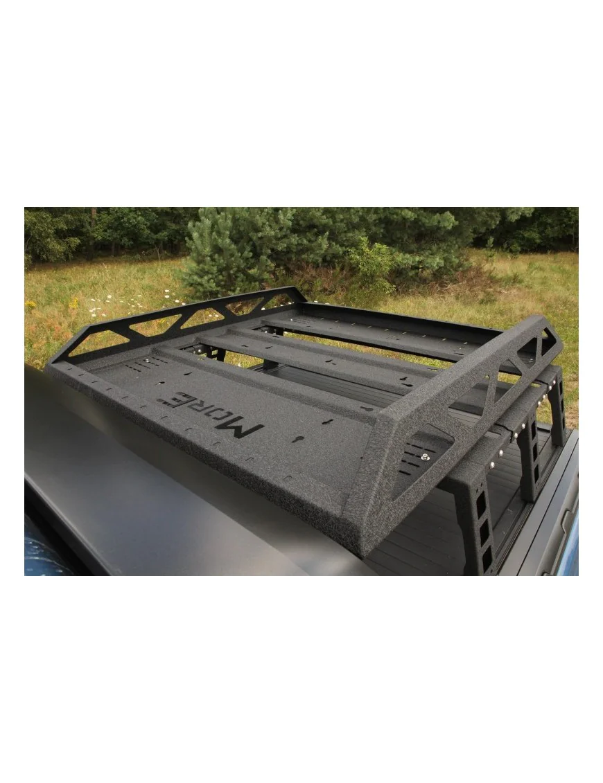 Bagażnik dachowy pick-up Nissan Navara D23 / NP300, koszowy - MorE 4x4