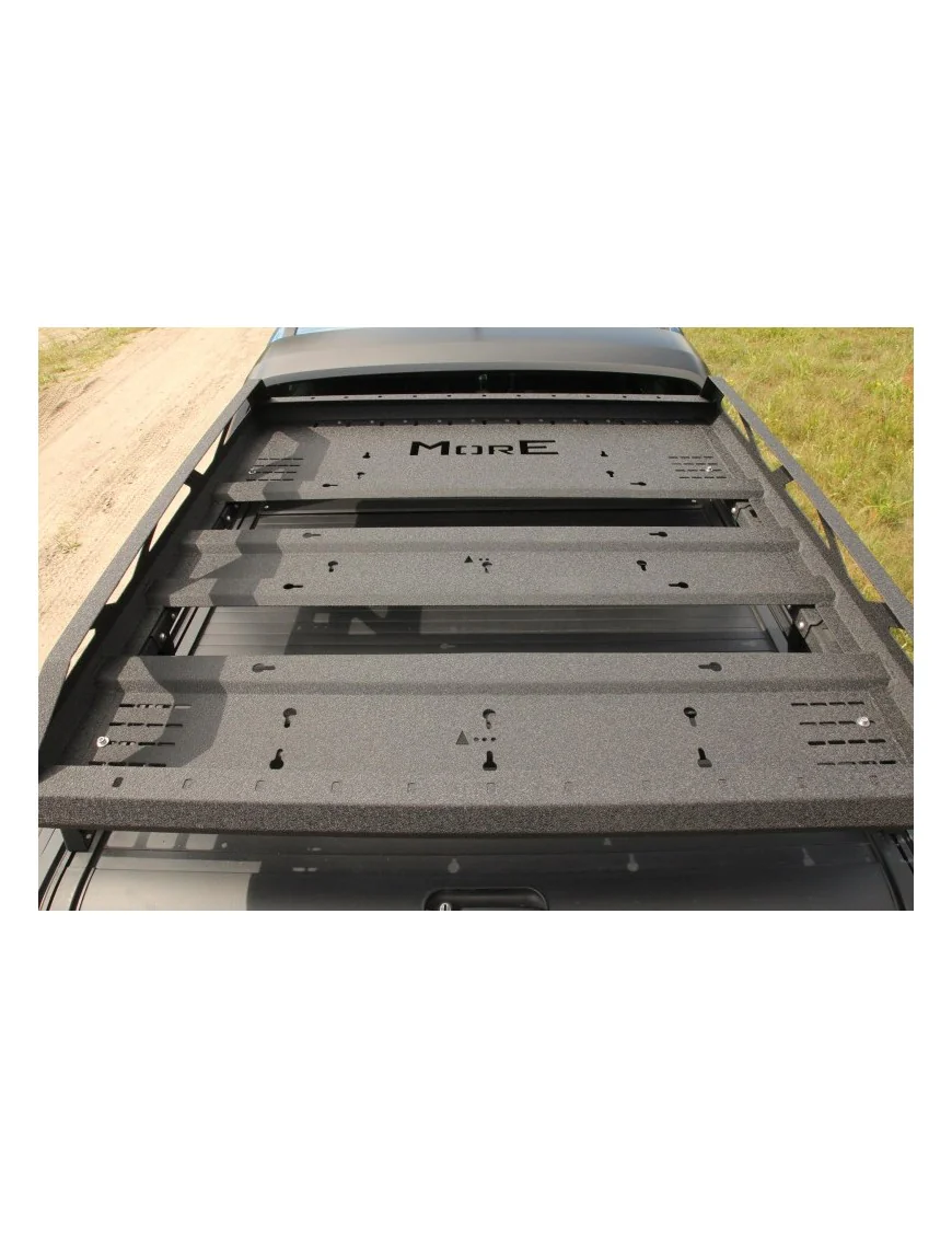 Bagażnik dachowy pick-up Nissan Navara D23 / NP300, koszowy - MorE 4x4