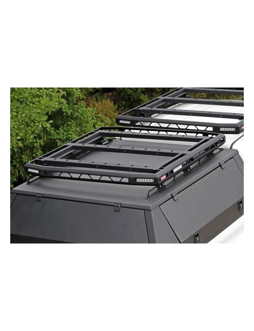 Bagażnik dachowy na hardtop pickup'a 120x120cm - More 4x4 Mark II