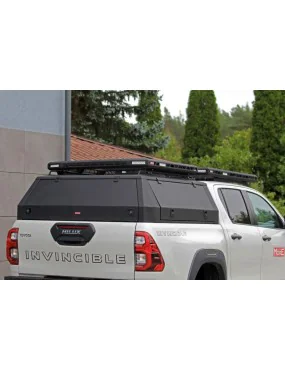 Bagażnik dachowy na hardtop pickup'a 120x120cm - More 4x4 Mark II