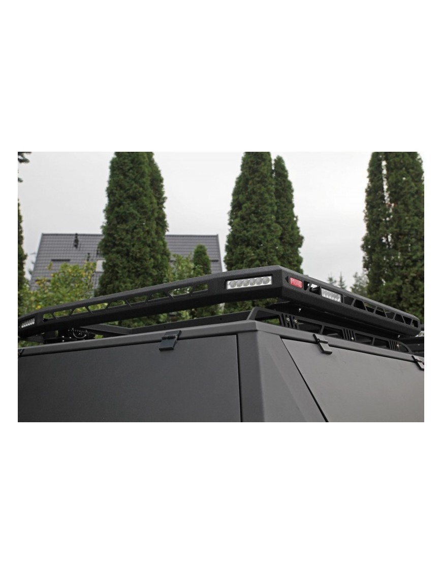 Bagażnik dachowy na hardtop pickup'a 120x120cm - More 4x4 Mark II