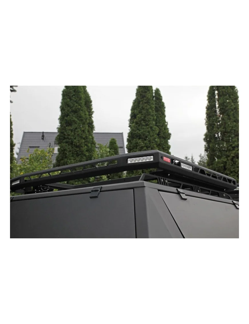 Bagażnik dachowy na hardtop pickup'a 120x120cm - More 4x4 Mark II