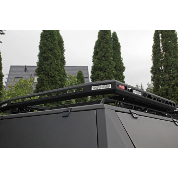 Bagażnik dachowy na hardtop pickup'a 120x120cm - More 4x4 Mark II