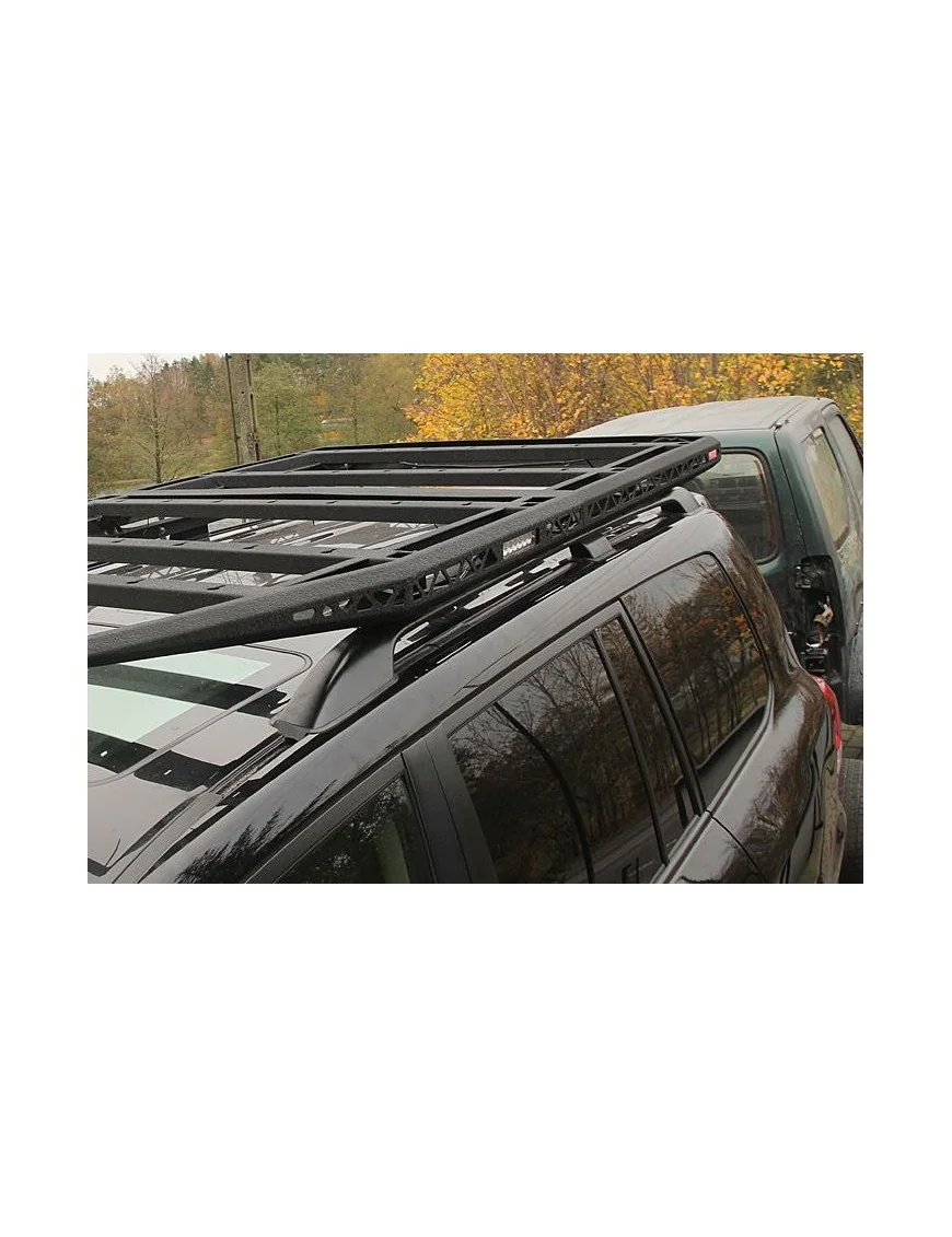 Bagażnik Dachowy Toyota Land Cruiser J200 z relingami - More 4x4 Mark II