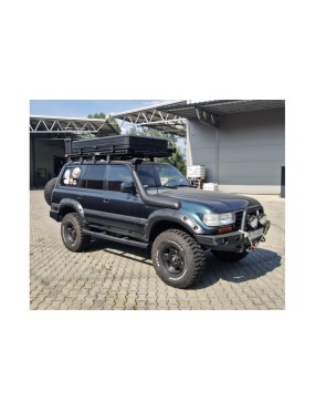 Bagażnik Dachowy Toyota Land Cruiser J80 z relingami - More 4x4 Mark II
