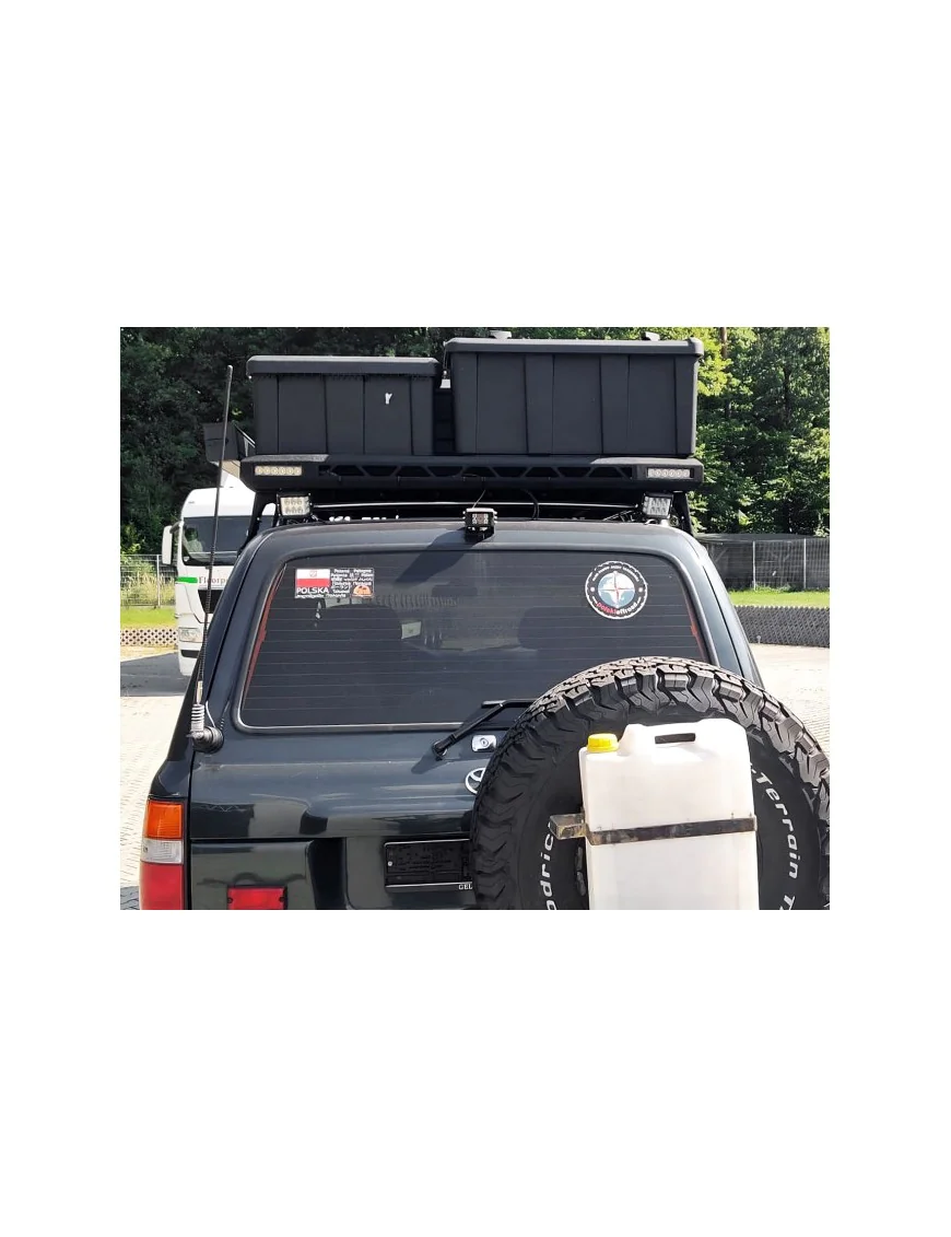 Bagażnik Dachowy Toyota Land Cruiser J80 bez relingów - More 4x4 Mark II