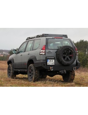 Bagażnik Dachowy Toyota Land Cruiser J120, skrzynkowy - More4x4
