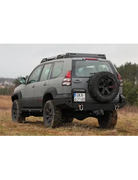Bagażnik Dachowy Toyota Land Cruiser J120, skrzynkowy - More4x4