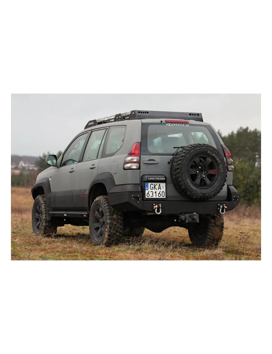 Bagażnik Dachowy Toyota Land Cruiser J120, skrzynkowy - More4x4