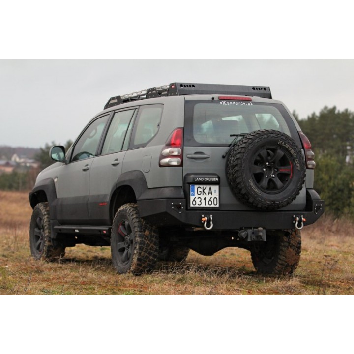 Bagażnik Dachowy Toyota Land Cruiser J120, skrzynkowy - More4x4