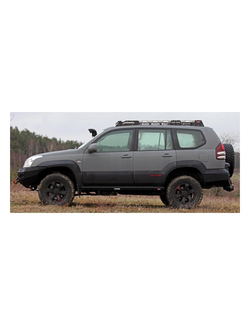 Bagażnik Dachowy Toyota Land Cruiser J120, skrzynkowy - More4x4