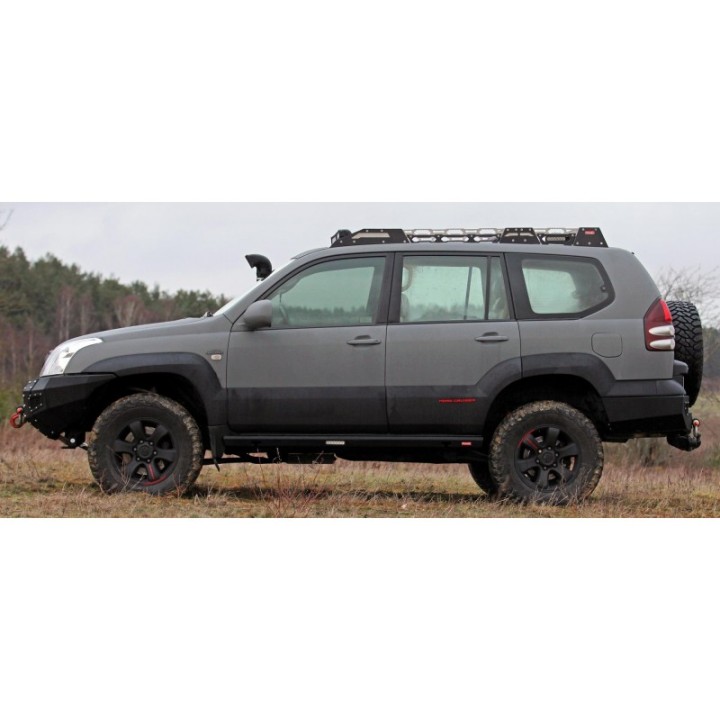 Bagażnik Dachowy Toyota Land Cruiser J120, skrzynkowy - More4x4