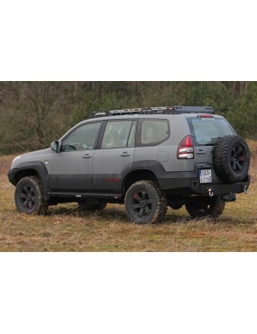 Bagażnik Dachowy Toyota Land Cruiser J120, skrzynkowy - More4x4