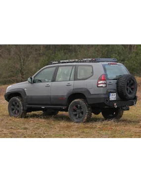 Bagażnik Dachowy Toyota Land Cruiser J120, skrzynkowy - More4x4