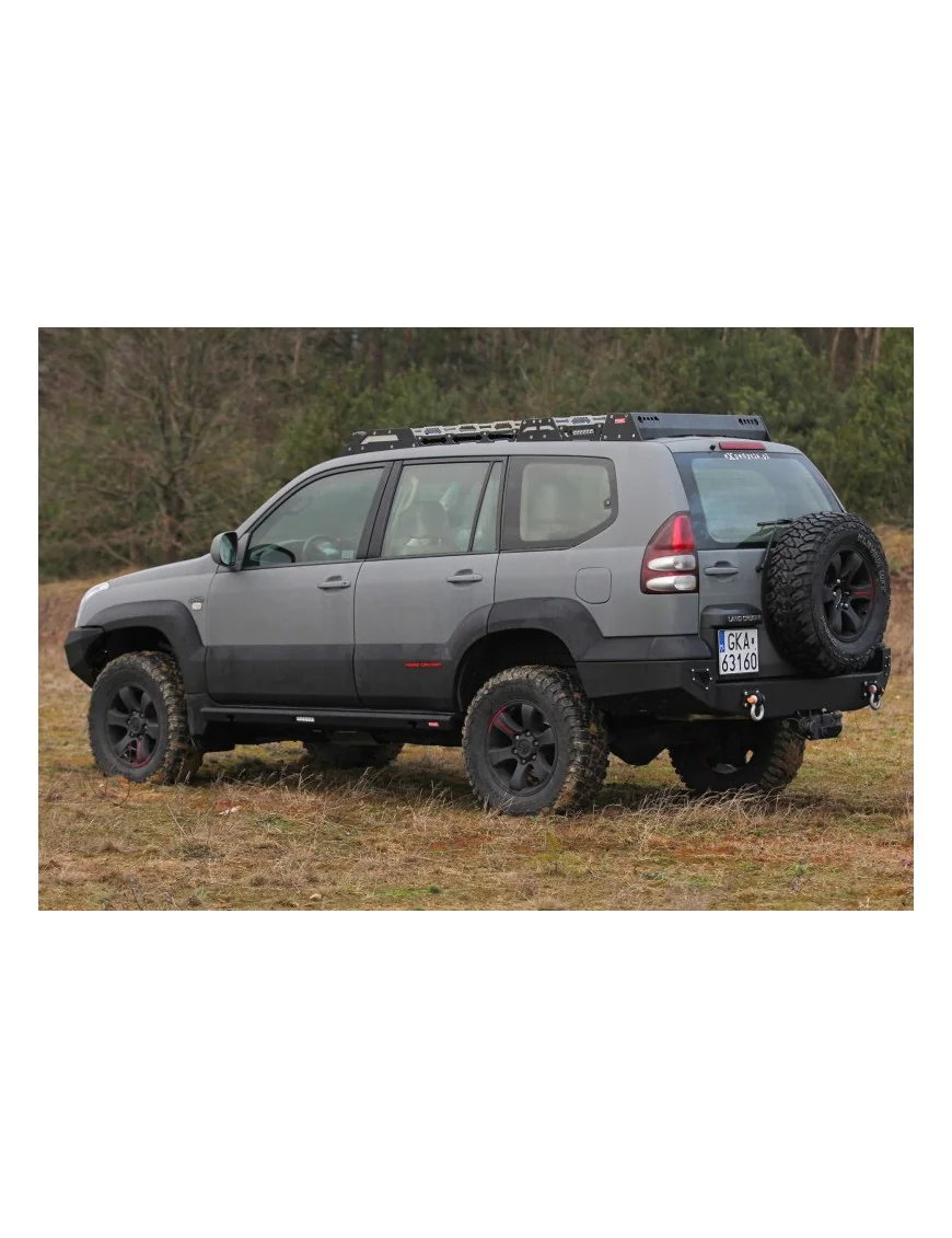 Bagażnik Dachowy Toyota Land Cruiser J120, skrzynkowy - More4x4