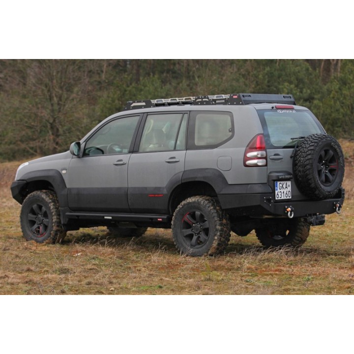 Bagażnik Dachowy Toyota Land Cruiser J120, skrzynkowy - More4x4