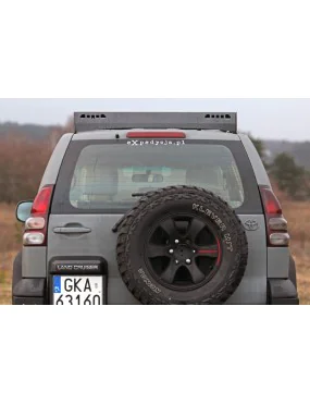 Bagażnik Dachowy Toyota Land Cruiser J120, skrzynkowy - More4x4