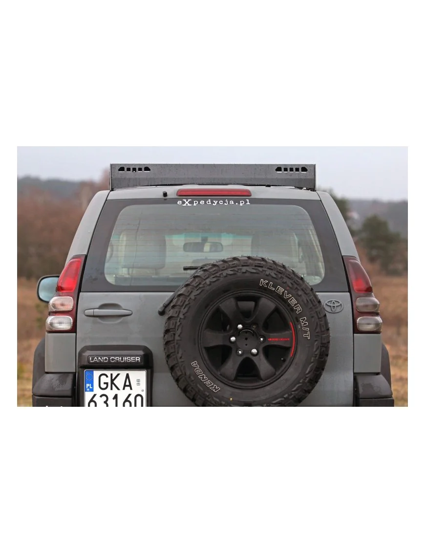 Bagażnik Dachowy Toyota Land Cruiser J120, skrzynkowy - More4x4