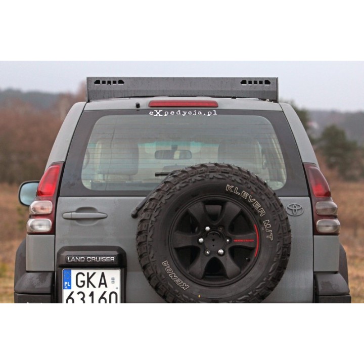 Bagażnik Dachowy Toyota Land Cruiser J120, skrzynkowy - More4x4