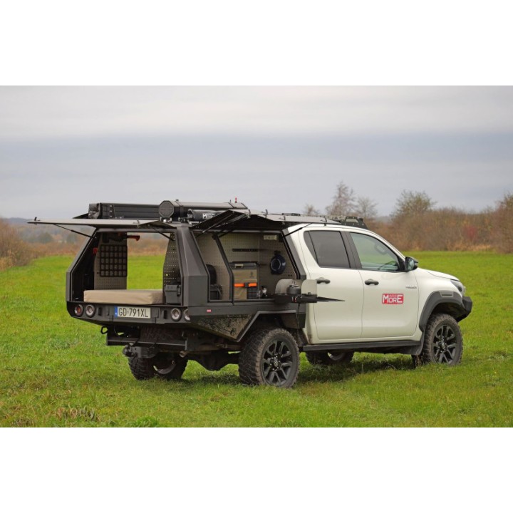 Prysznic samochodowy 20L - solarny, grawitacyjny - More 4x4